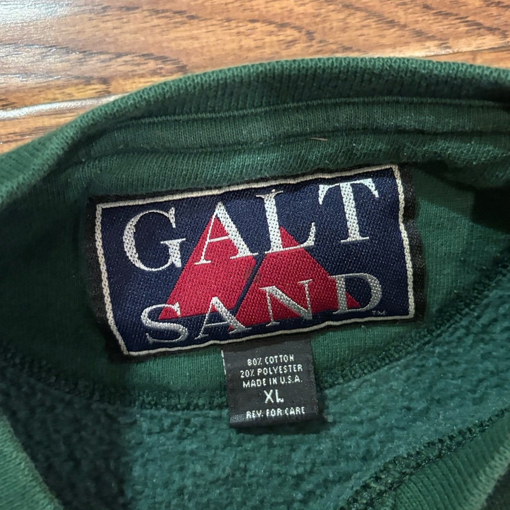 Vintage Galt Sand “Winter Wonderland” Snowman Sweatshirt XL Made in USA - Picture 5 of 10